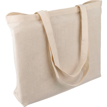 gadget ecologici con logo - Shopping bag in cotone 140 g/m² Isak