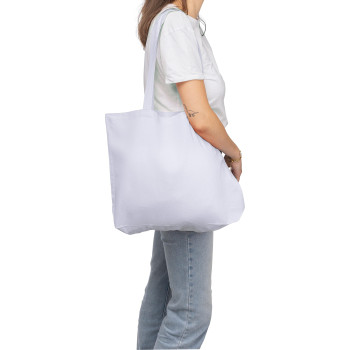 Shopper in cotone personalizzata con logo - Shopping bag in cotone 140 g/m² Tarin