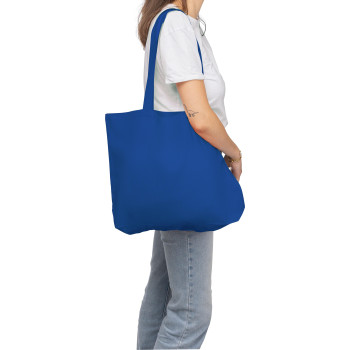 Shopper in cotone personalizzata con logo - Shopping bag in cotone 140 g/m² Tarin