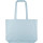Shopping bag in cotone Oeko-Tex® 140 g/m² con soffietto e manici lunghi
