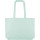 Shopping bag in cotone Oeko-Tex® 140 g/m² con soffietto e manici lunghi
