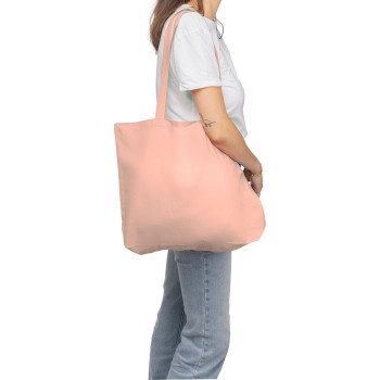 Shopper in cotone personalizzata con logo - Shopping bag in cotone 140 g/m² Tarin