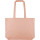 Shopping bag in cotone Oeko-Tex® 140 g/m² con soffietto e manici lunghi