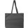 Shopping bag in cotone Oeko-Tex® 180 g/m² con soffietto a D e manici lunghi