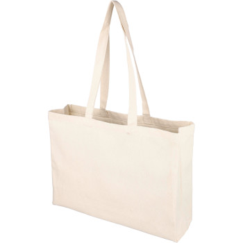 gadget ecologici con logo - Shopping bag in cotone 280 g/m² Harrier