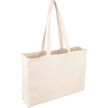 gadget ecologici con logo - Shopping bag in cotone 280 g/m² Harrier