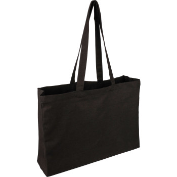 gadget ecologici con logo - Shopping bag in cotone 280 g/m² Hugh
