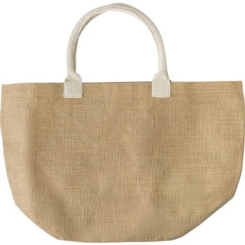 Borse shopper  juta personalizzate con logo - Shopping bag in Juta Zac