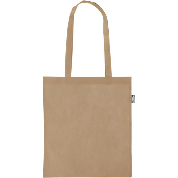 Shopper in cotone personalizzata con logo - Shopping bag in TNT 80 gr/m² riciclato Talisa