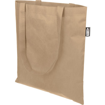 Shopper in cotone personalizzata con logo - Shopping bag in TNT 80 gr/m² riciclato Talisa