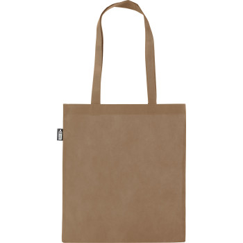 Shopper in cotone personalizzata con logo - Shopping bag in TNT 80 gr/m² riciclato Talisa