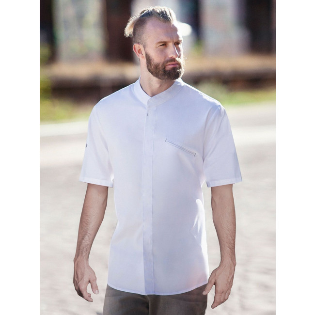 Short-sleeve Chef Jacket Modern-Touch