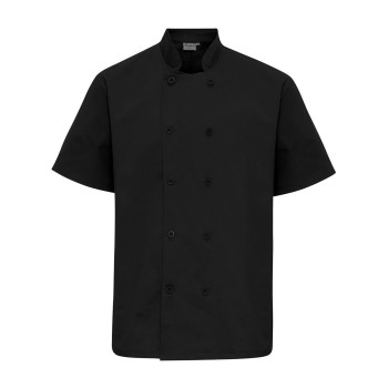 Abbigliamento ristorazione personalizzato con logo - Short Sleeve Chef's Jacket