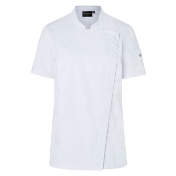 Short-Sleeve Ladies' Chef Jacket Modern-Look