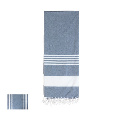 Stuoia da spiaggia personalizzabile modello XXL cotone bicolore 150x210 cm