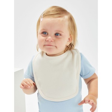 Abbigliamento neonato personalizzato con logo - Single Layer Bib