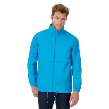 Kway personalizzato antivento e idrorepellente in nylon taffetà