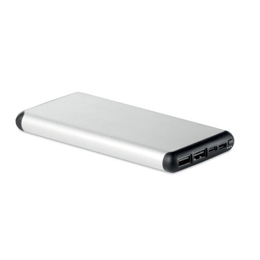 Powerbank personalizzabile alluminio riciclato 10000 mAh ventose integrate