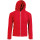 Felpa personalizzabile in pile antipilling con cappuccio regolabile e zip lunga