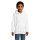 Felpa con cappuccio personalizzabile bambini cotone ringspun e poliestere