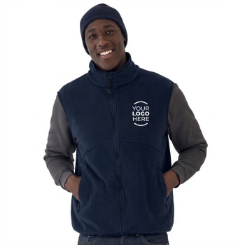 Gilet personalizzato - Smanicato personalizzabile B&C Collection in pile resistente e leggera