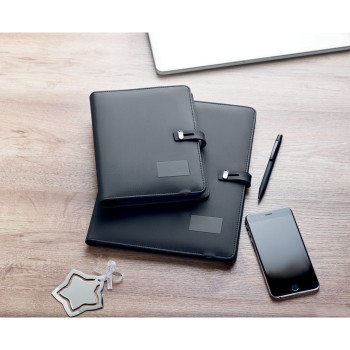 SMARTFOLDER - Blocco A4 con powerbank