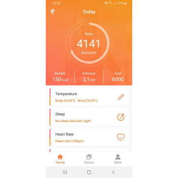Smartwatch in ABS Dominic
