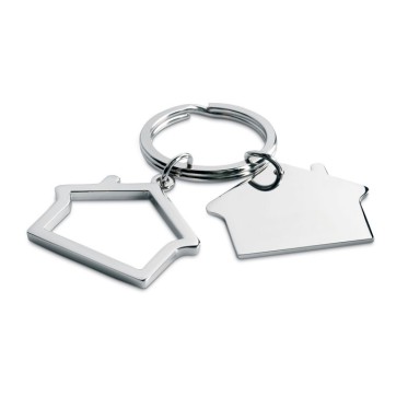 Portachiavi in metallo personalizzati con logo - SNIPER - Portachiavi in metallo &#39;casa&#39;