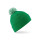 Cuffia in maglia personalizzabile Beechfield doppio strato con pompon