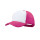 Cappello trucker personalizzabile 5 pannelli bianco/colori vivaci