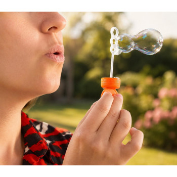 Giochi bambini personalizzati con logo - Soffia bolle Kaila