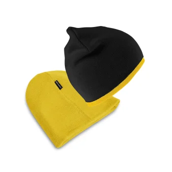 SOFT FEEL REVERSIBLE CUFFLESS BEANIE