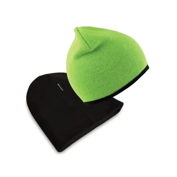 SOFT FEEL REVERSIBLE CUFFLESS BEANIE