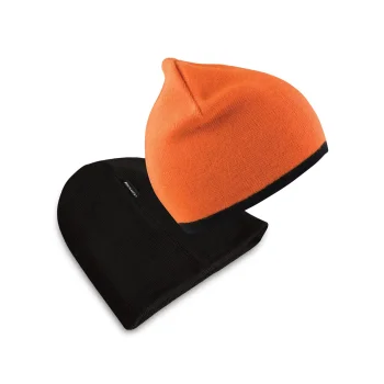 SOFT FEEL REVERSIBLE CUFFLESS BEANIE