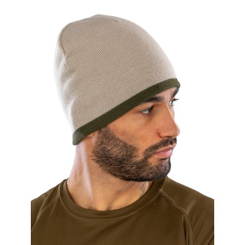 Berretti personalizzati con logo - SOFT FEEL REVERSIBLE CUFFLESS BEANIE