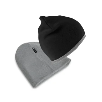 SOFT FEEL REVERSIBLE CUFFLESS BEANIE