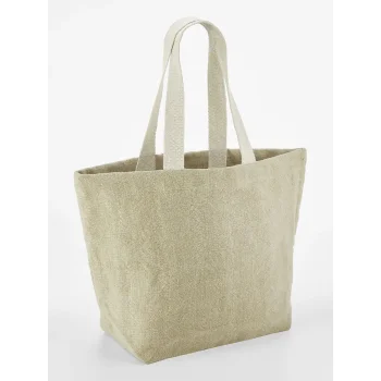 Soft Washed Jute Beach Bag 