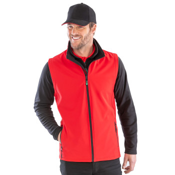 Softshell bodywarmer stampabile