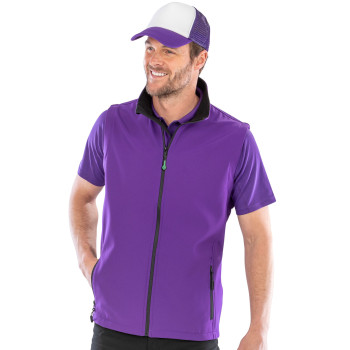 Softshell bodywarmer stampabile