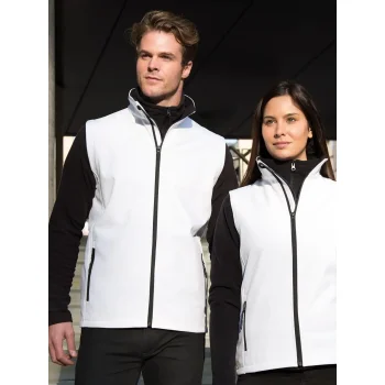 Softshell bodywarmer stampabile