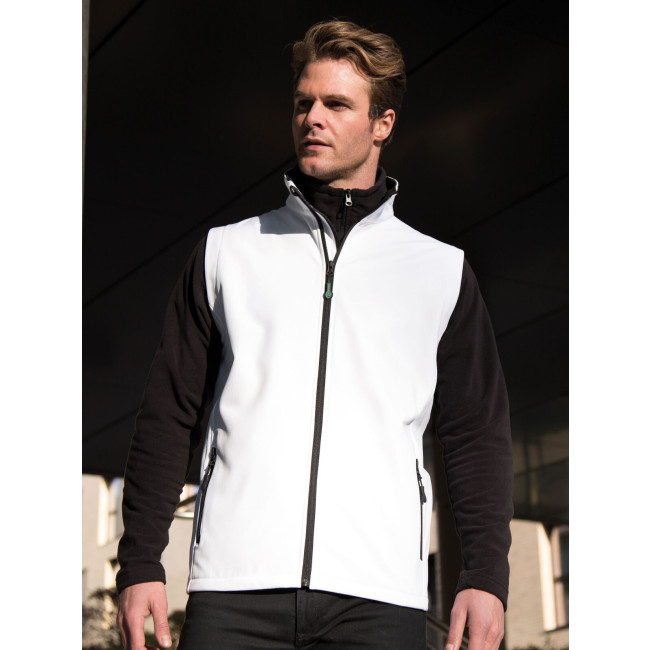 Softshell bodywarmer stampabile