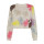 Felpa personalizzabile Rock and Roll cropped in cotone pettinato