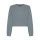 Felpa personalizzabile Rock and Roll cropped in cotone pettinato