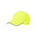 Cappellino sportivo personalizzabile giallo fluorescente con profilo riflettente