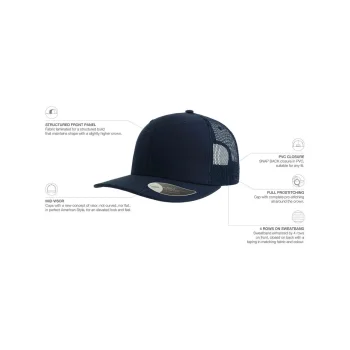 Cappellino 5 pannelli personalizzato - Sonic