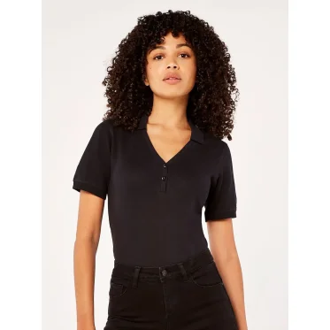 Polo personalizzabile Kustom Kit cotone elasticizzato maniche corte