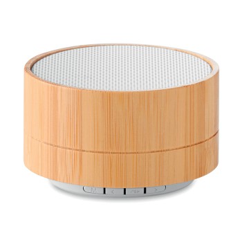 Speaker altoparlante personalizzato con logo - SOUND BAMBOO - Speaker wireless in bamboo