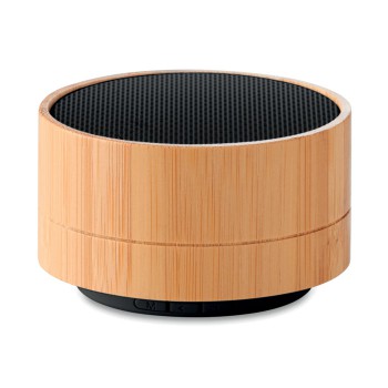 Speaker altoparlante personalizzato con logo - SOUND BAMBOO - Speaker wireless in bamboo