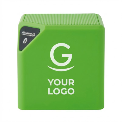 Speaker bluetooth compatto personalizzabile con ricarica USB e controllo volume