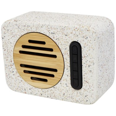Gadget tecnologico personalizzato con logo - Speaker Bluetooth® da 5 W Terrazzo